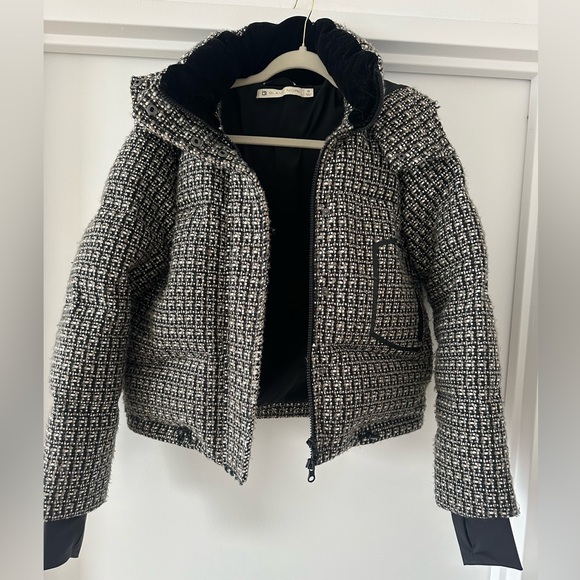 Blank Noir Irina Tweed Puffer Jacket - Picture 4 of 15